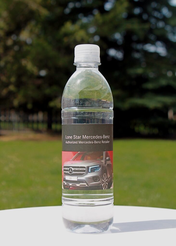 Lone Star Mercedes Benz - Custom Label Bottled Water Supplier